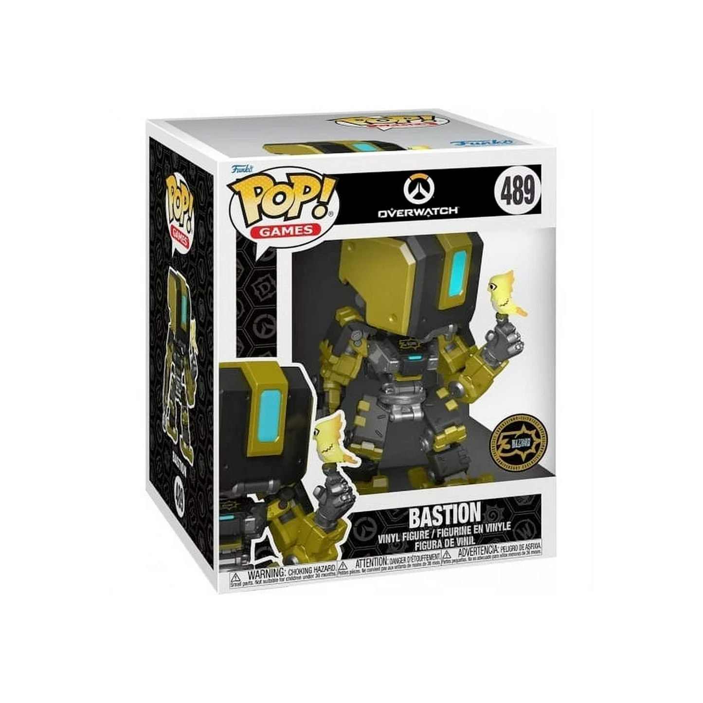 Funko Pop! Super: Blizzard 30th Anniversary Overwatch Bastion - Exclusive Collectible Vinyl Figure #489