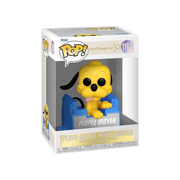 Funko Pop! Disney: Walt Disney World 50th - Pluto on The People Mover, Multicolor #1164