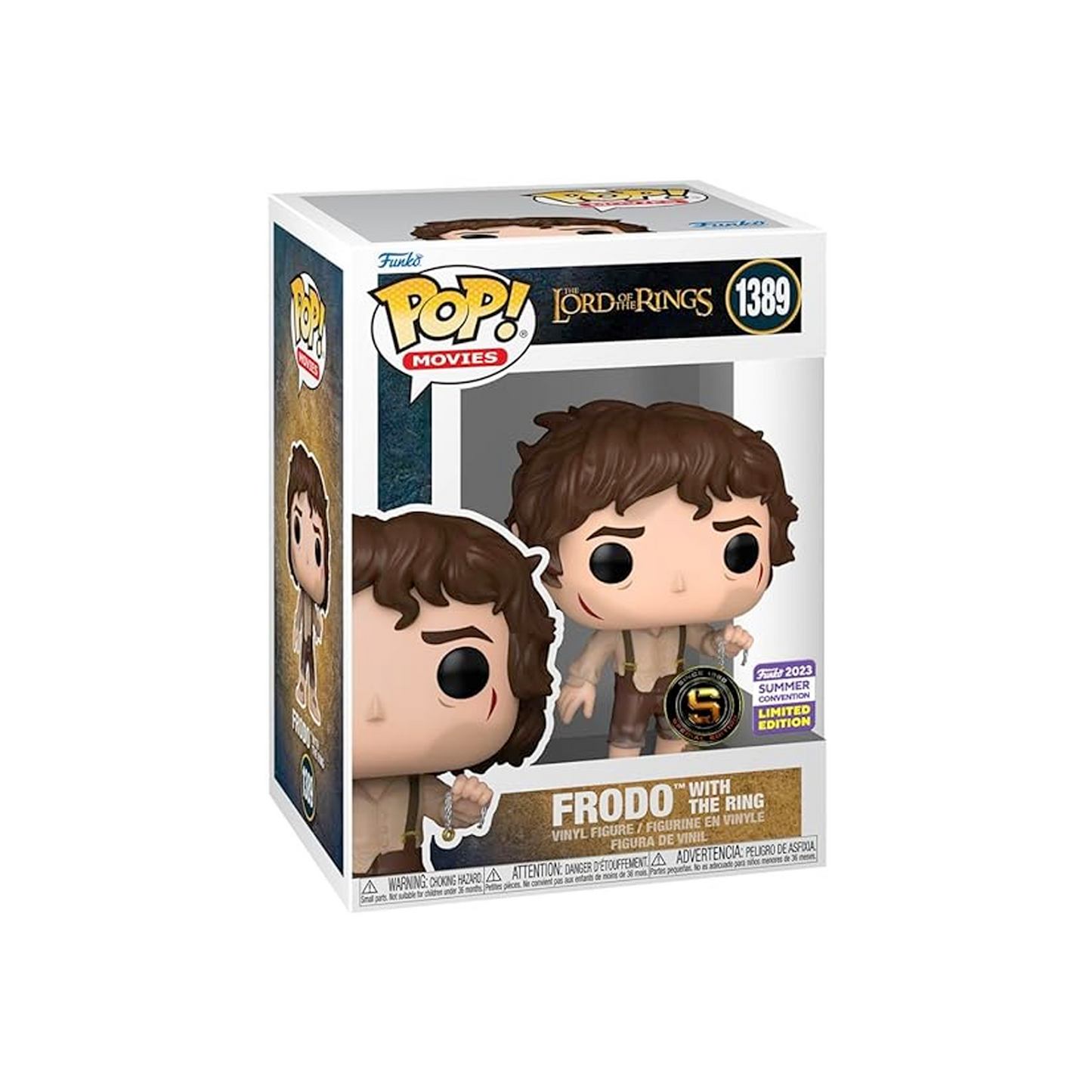 Funko Pop ! Frodo with Ring Movies: Lord of The Rings - Collectable Vinyl Figure