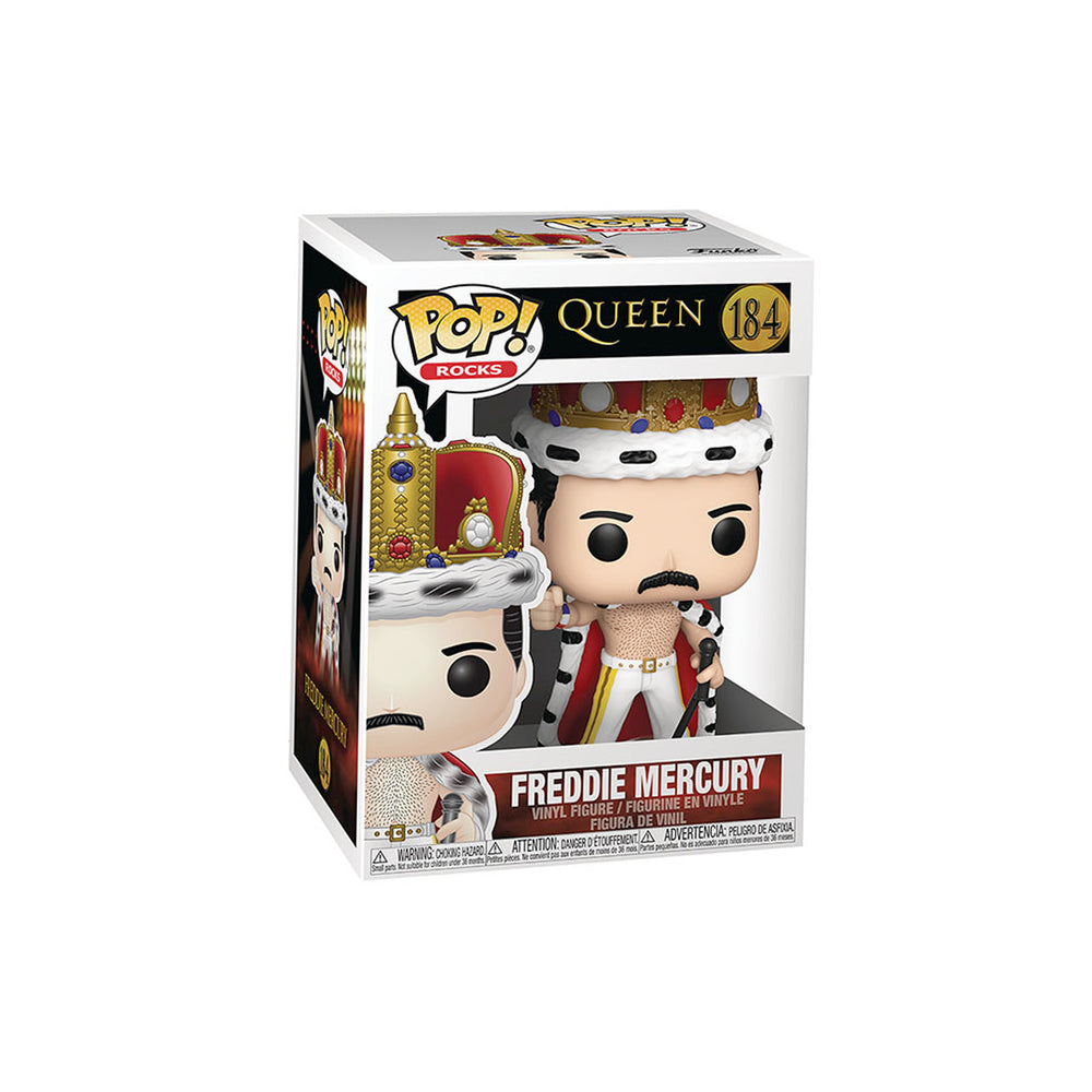 Funko POP! Rocks – Queen: Freddie Mercury (King Mercury) (#184)
