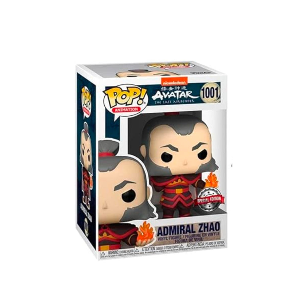 Avatar: The Last Airbender - Admiral Zhao GITD Amazon Exclusive Action Figure Funko Pop!