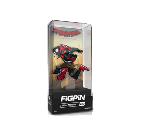 FiGPiN Miles Morales #220 Spider-Man Into The Spider-Verse - Collectible Pin