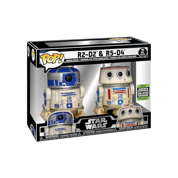 Funko Pop! R2-D2 & R5-D4 2-Pack Convention Exclusive