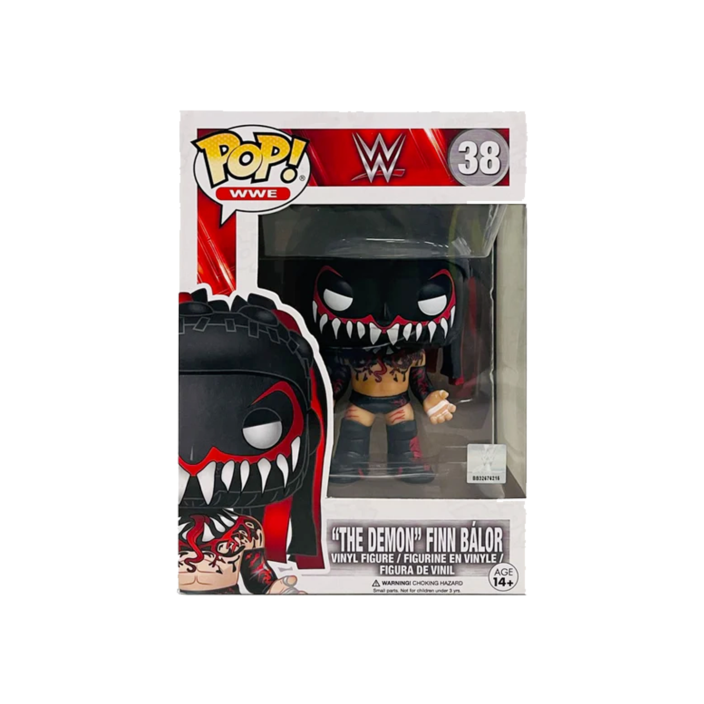 Funko Pop! WWE: "The Demon" Finn Balor Special Edition Action Figure #38