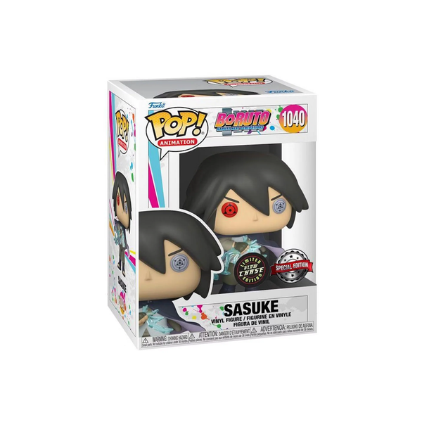 Funko Pop! Animation Boruto Sasuke GITD Chase Special Edition Figure #1040 (Exclusive Collection)
