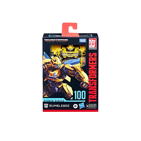 Transformers Studio Series Deluxe Class 100 Bumblebee Toy, Rise of The Beasts, 4.5-inch, Action Figure for Boys and Girls Ages 8 and Up