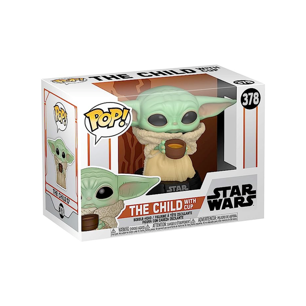 Funko Pop! Star Wars: The Mandalorian - The Child with Cup #378