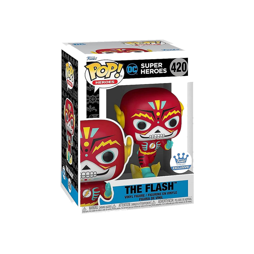 Heroes DC Dia De Los Super Heroes The Flash Funko Shop Exclusive Action Figure Funko Pop!