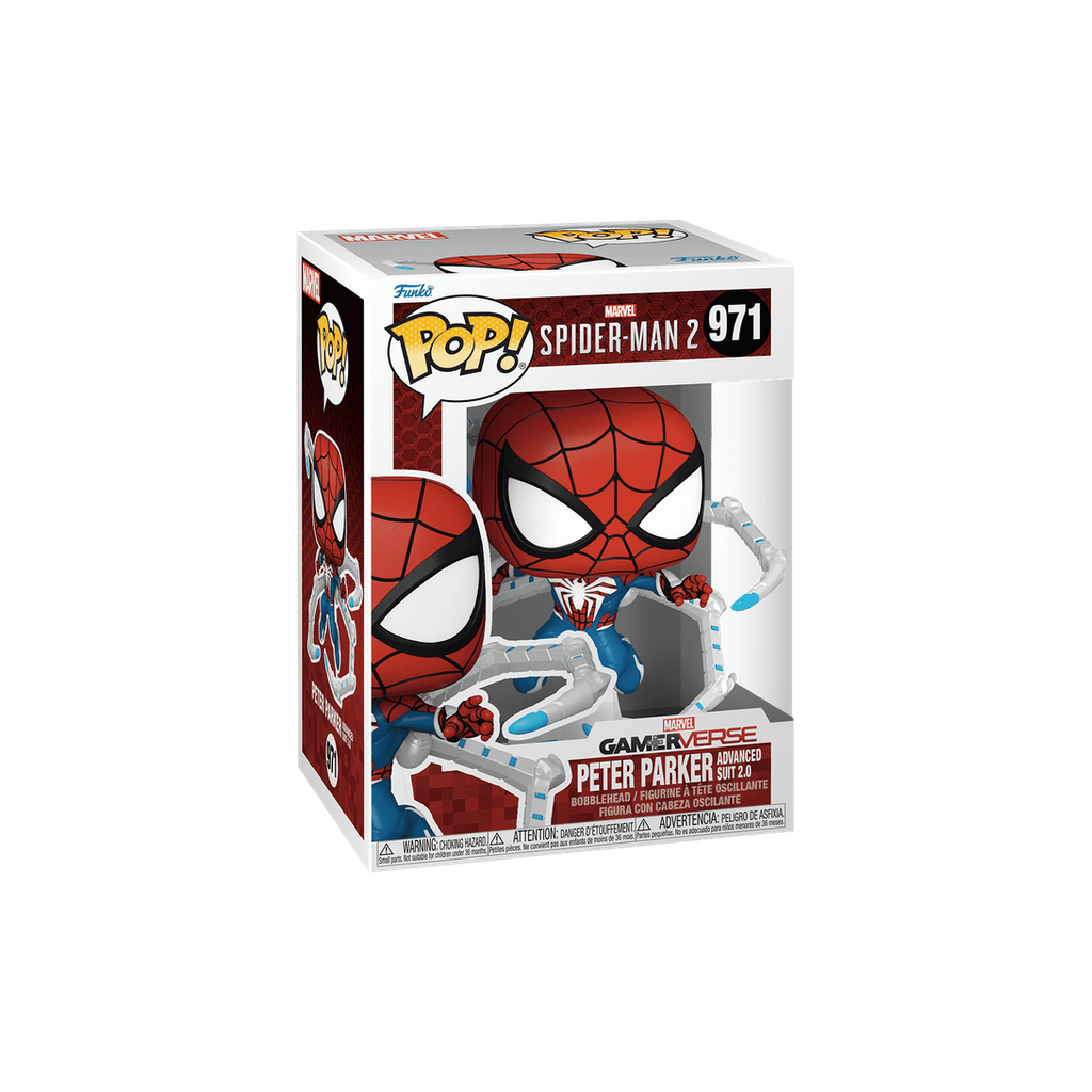 Funko Pop! Marvel: SPIDER MAN Game verse Peter Parker Advance Suit 2.0