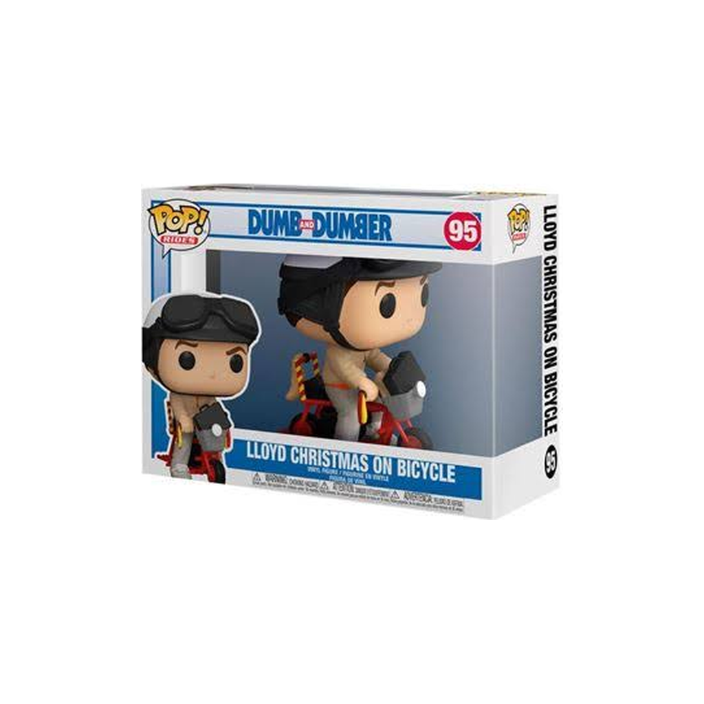 Funko Pop! Lloyd Christmas on Bicycle Rides, Dumb & Dumber 95 Vinyl Figure