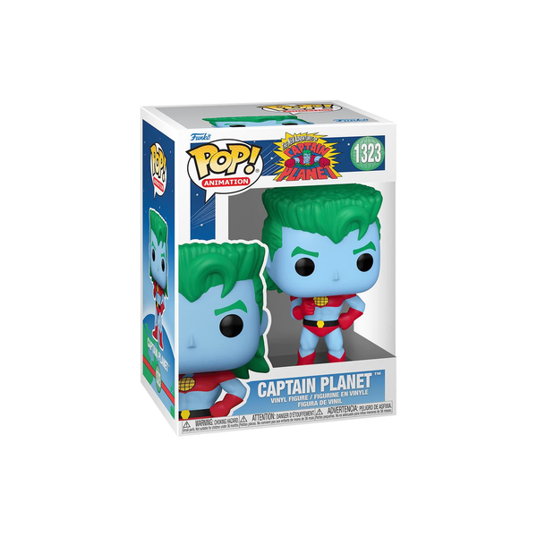 Funko POP! Animation: The New Adventures of Captain Planet - Captain Planet 4.05-in Vinyl Figure