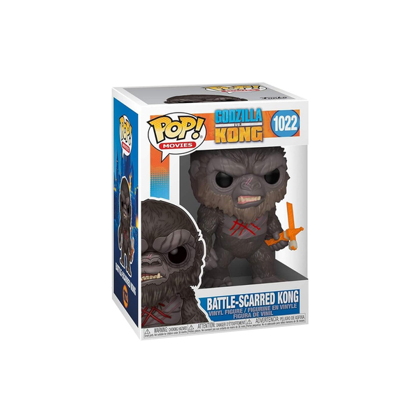 Funko Pop! Godzilla vs Kong - Kong Battle Damaged Vinyl Figure #1022