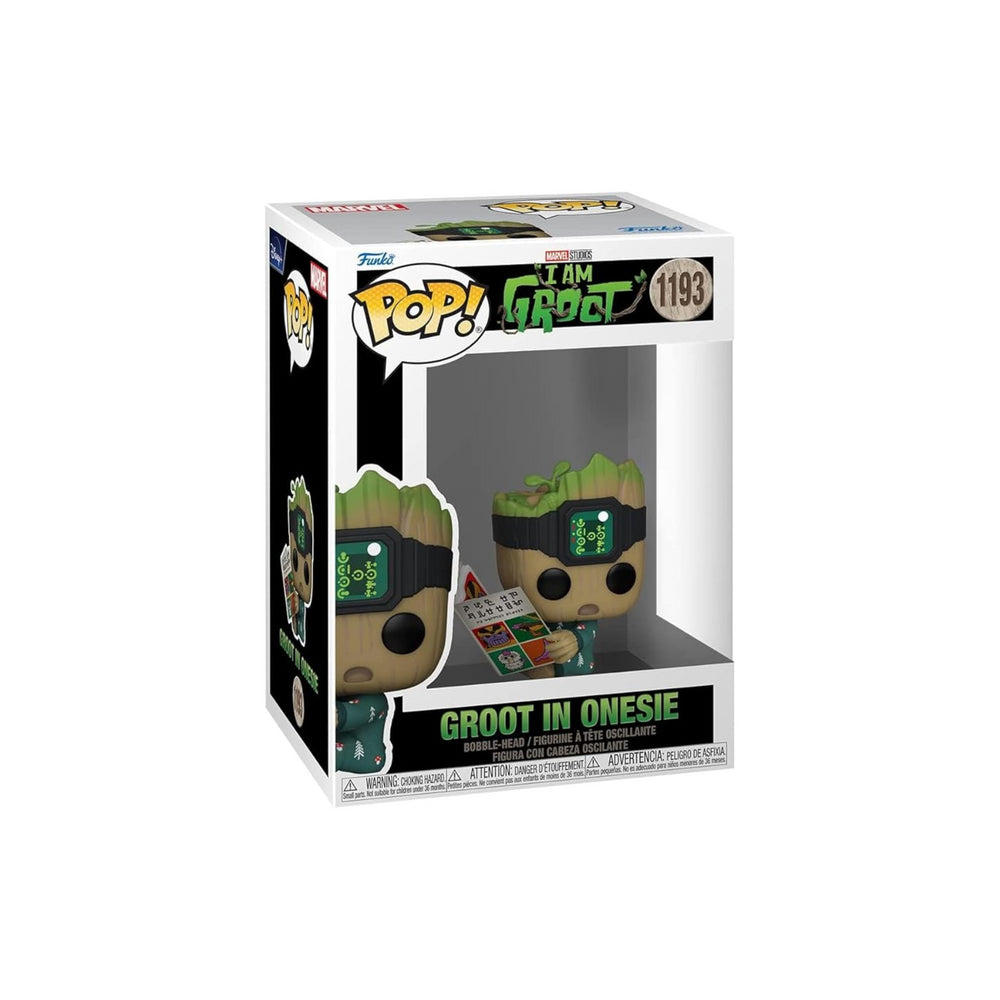 Funko Pop! Vinyl Figure-Marvel I Am Groot - Groot in Onesie #1193
