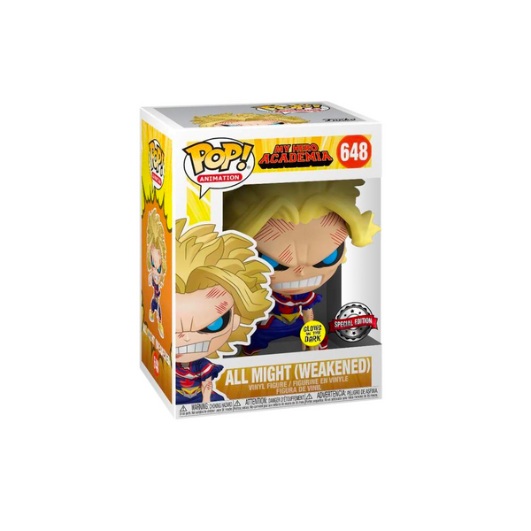 Funko Pop! All Might Weakened My Hero Academia Action Figure #648