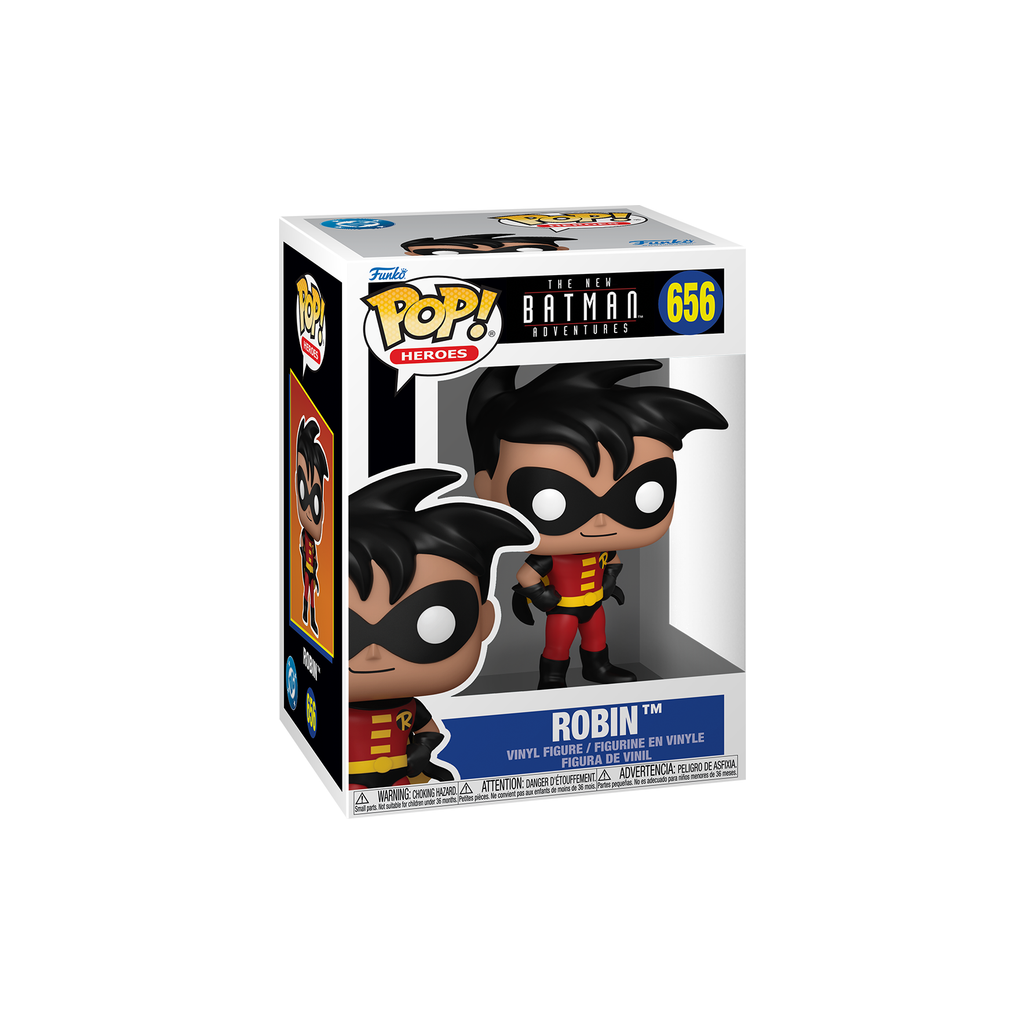 Funko Pop! Robin #656 in window display box – DrCollectible