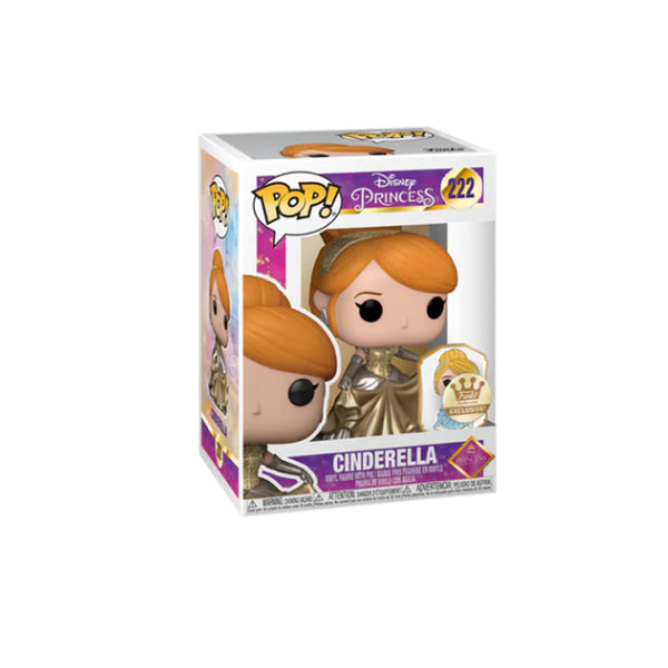 Disney Ultimate Princess: Cinderella (Gold) with Pin Funko-Shop Exclusive Action Figure Funko Pop!