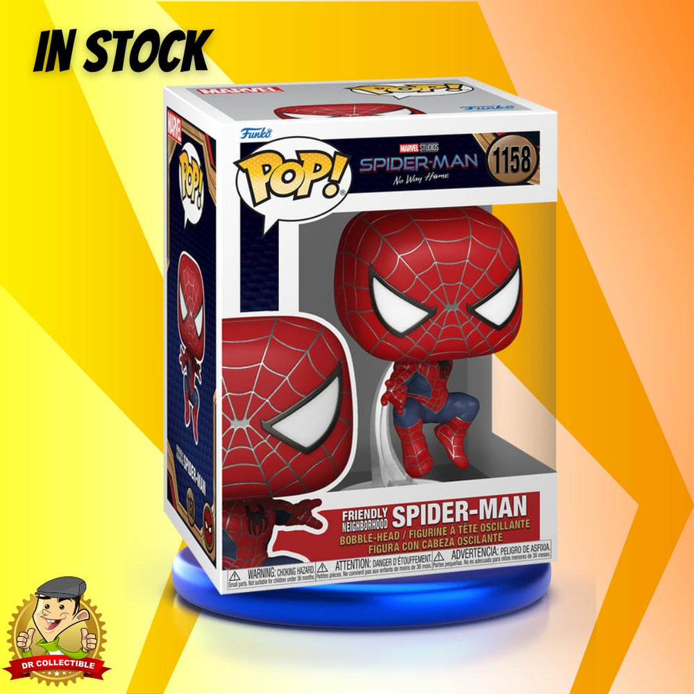 Spider-Man: No Way Home Friendly Neigborhood Spider-Man Leaping Pop! Vinyl Figure #1158