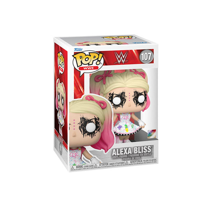 Funko Pop! WWE: Alexa Bliss - Wrestle Mania 37 Bundled Action Figure #107