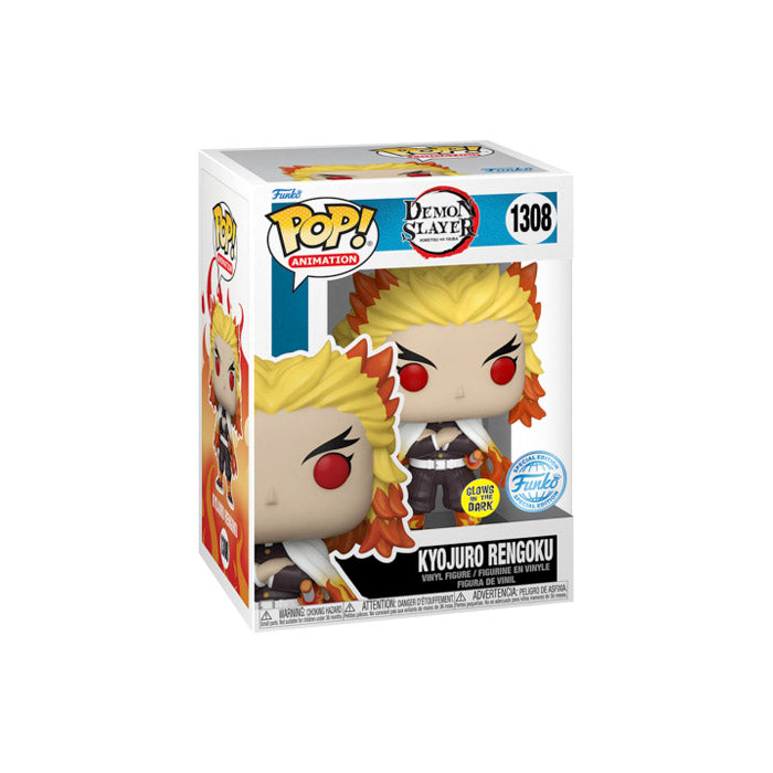 Funko Pop! Demon Slayer - Kyojuro Rengoku Glow in the Dark Action Figure #1308