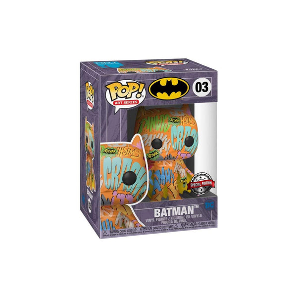 Funko Pop! Art Series: DC Comics - Batman Exclusive with Hard Stack Protector Action Figure #03