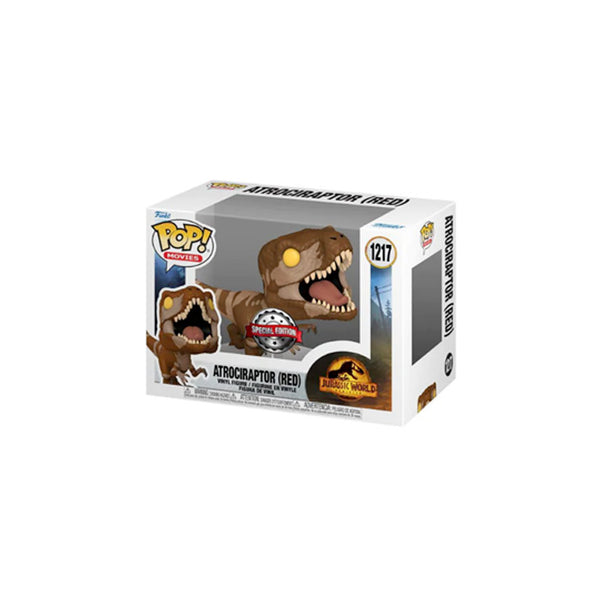 Funko Pop! Jurassic World: Dominion -Atrociraptor (Red) Specialty Series Figure #1217