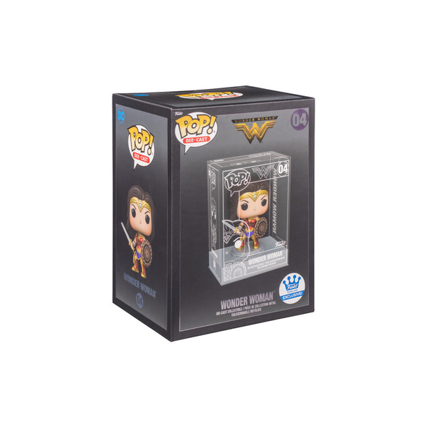 DC Comics: Wonder Woman with Sword & Shield Die-Cast Exclusive Action Figure Funko Pop!