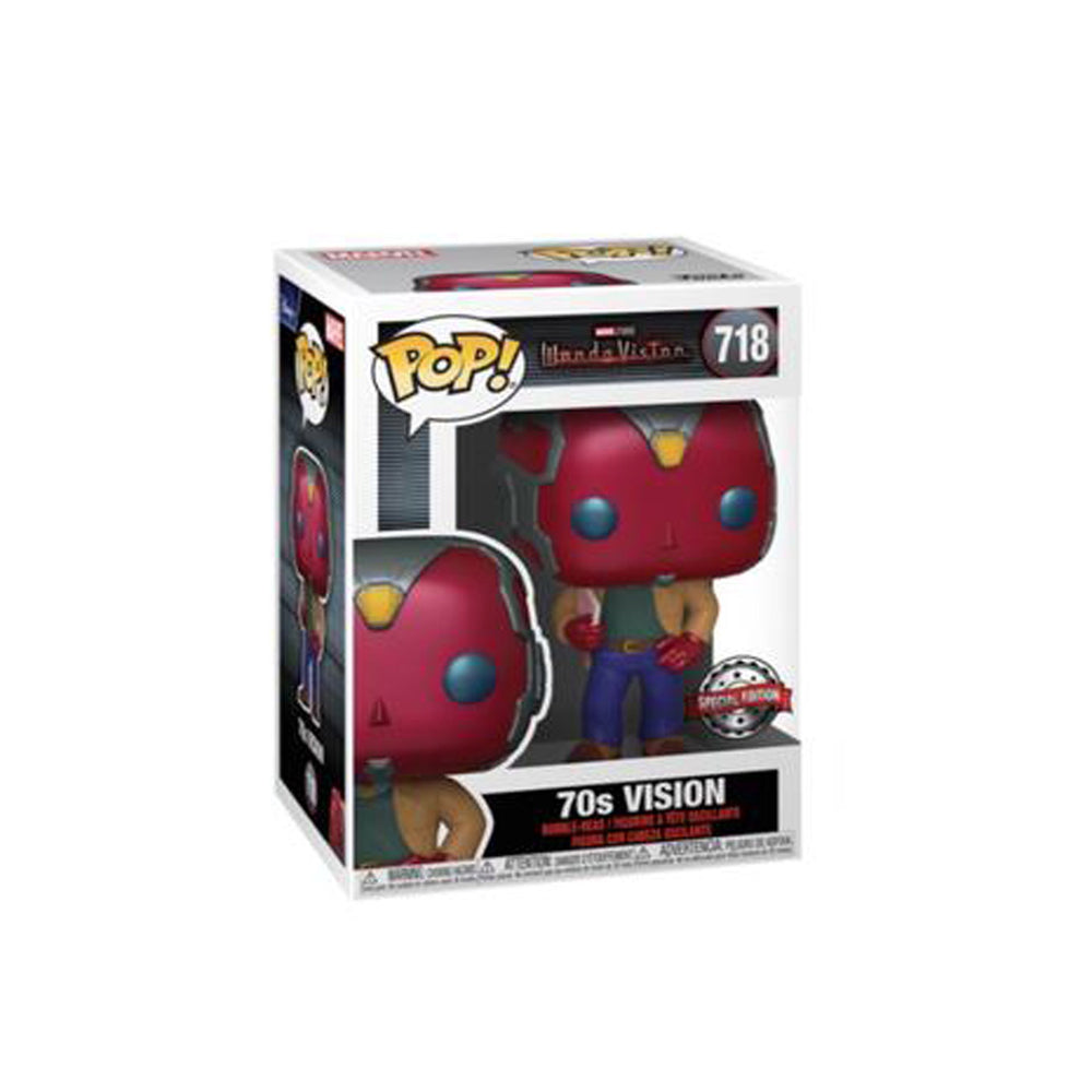 WandaVision 70s Vision Special Edition Vinyl Figure funko Pop!