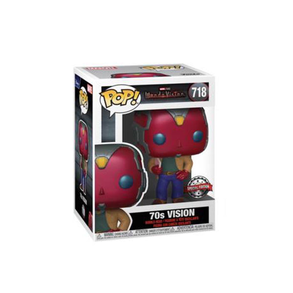WandaVision 70s Vision Special Edition Vinyl Figure funko Pop!