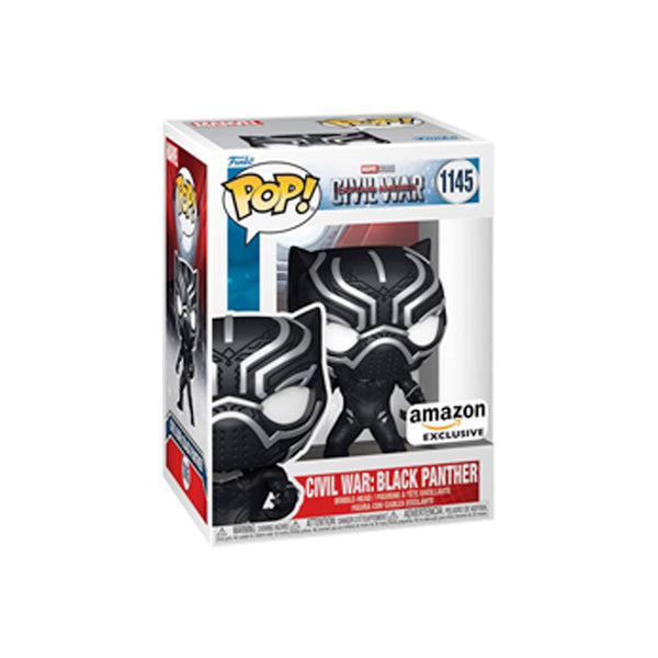 Marvel: Captain America: Civil War Build A Scene - Black Panther, Amazon Exclusive Action Figure Funko Pop!