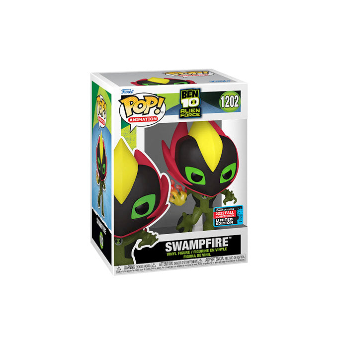 Swampfire: Ben 10 - Alien Force Comic Con Fall 2022 Exclusive Action Figure Funko Pop!