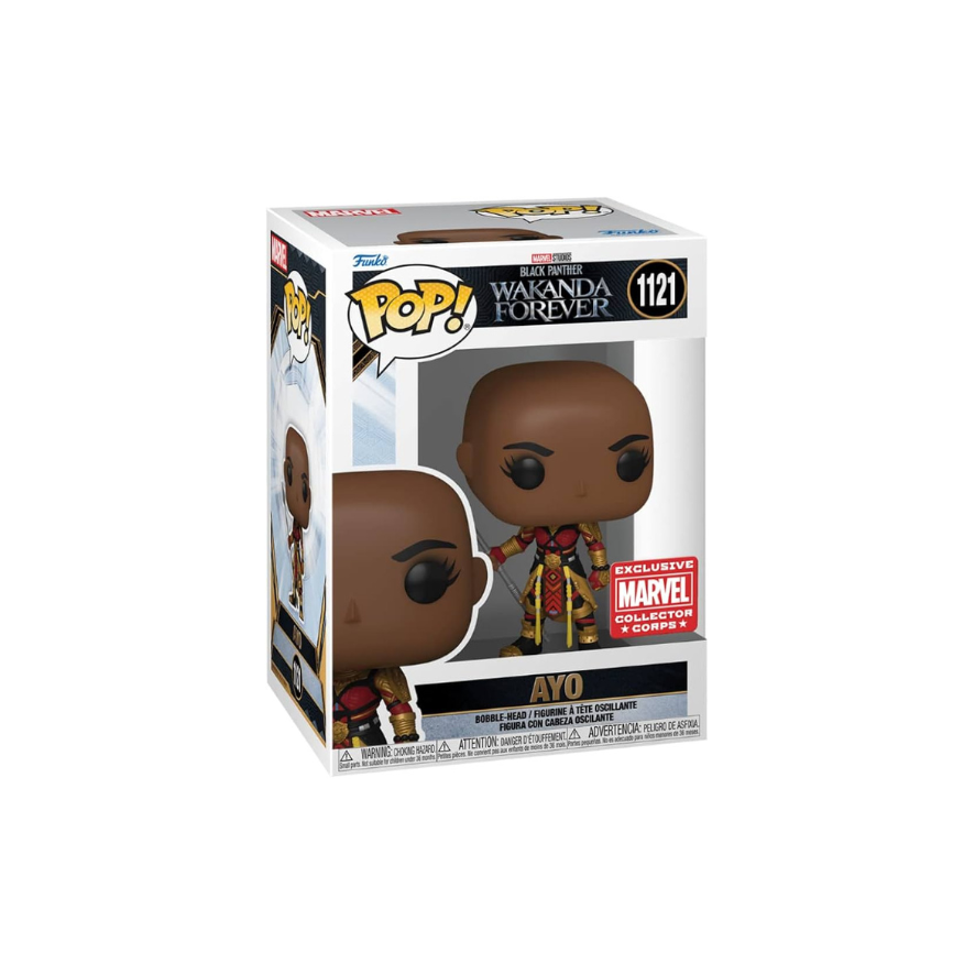 Pop! Funko Wakanda Forever Marvel Collector Corps Exclusive AYO #1121
