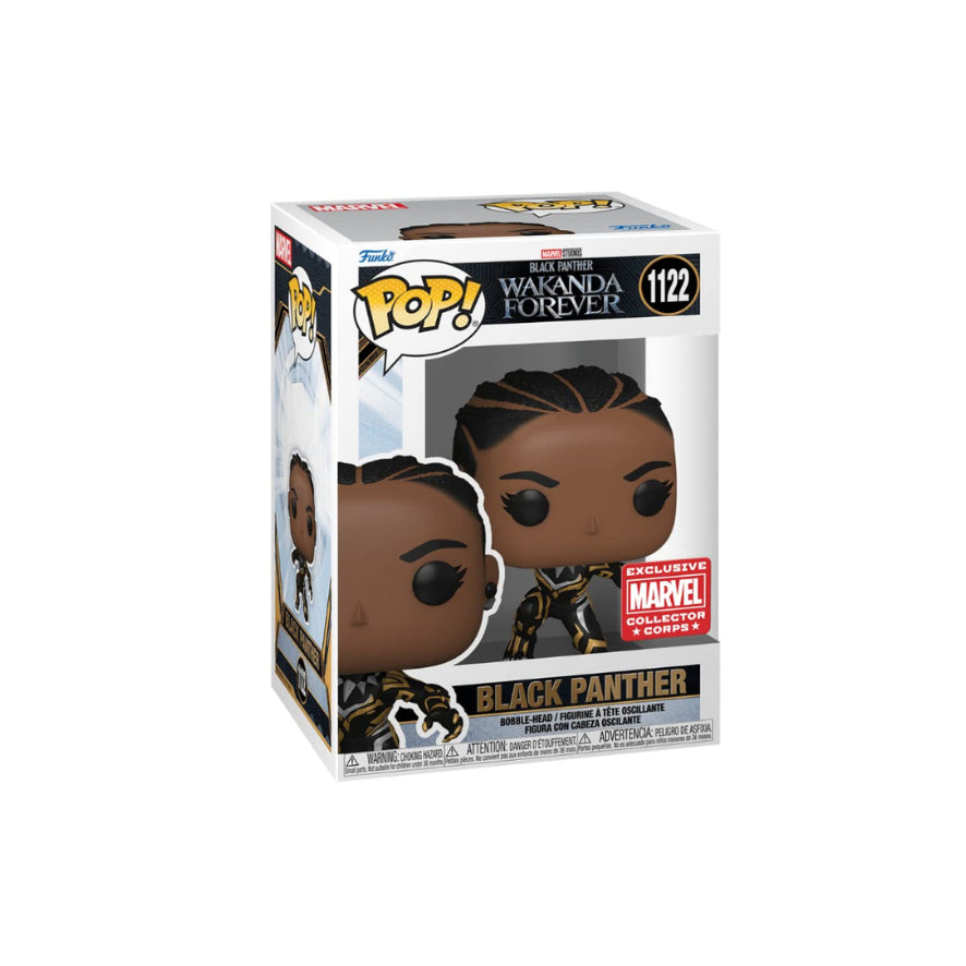 Pop! Funko Wakanda Forever Marvel Collector Corps Exclusive Black Panther #1122
