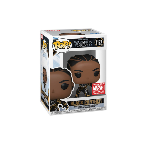 Pop! Funko Wakanda Forever Marvel Collector Corps Exclusive Black Panther #1122