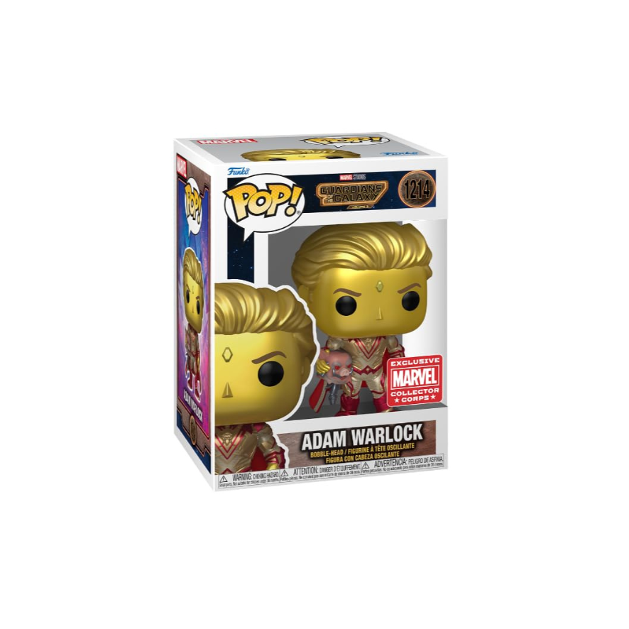 Pop! Guardians of The Galaxy Vol. 3 Marvel Collector Corps Exclusive Adam Warlock #1214