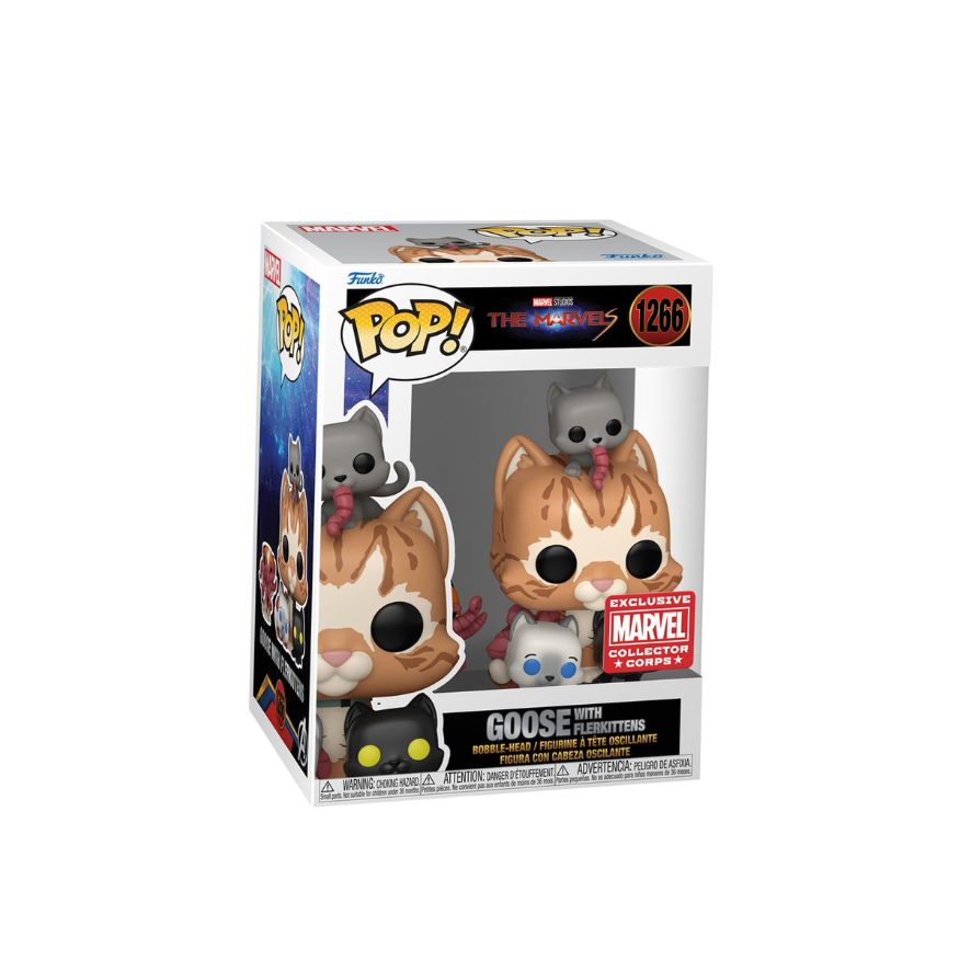 Marvel #1266 Funko POP! Goose w/Flerkittens