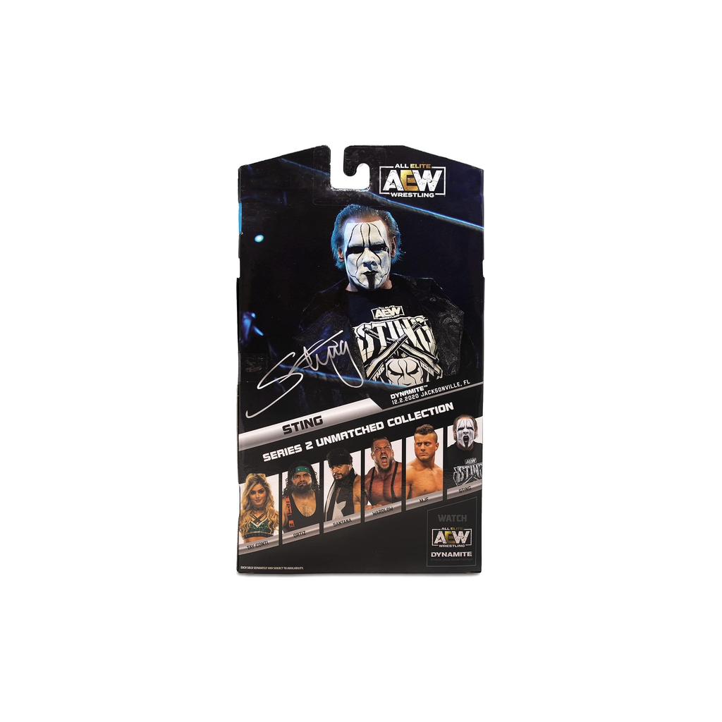 AEW Jazwares Unmatched Collection Series 2 #09 Sting [Luminaries Collection