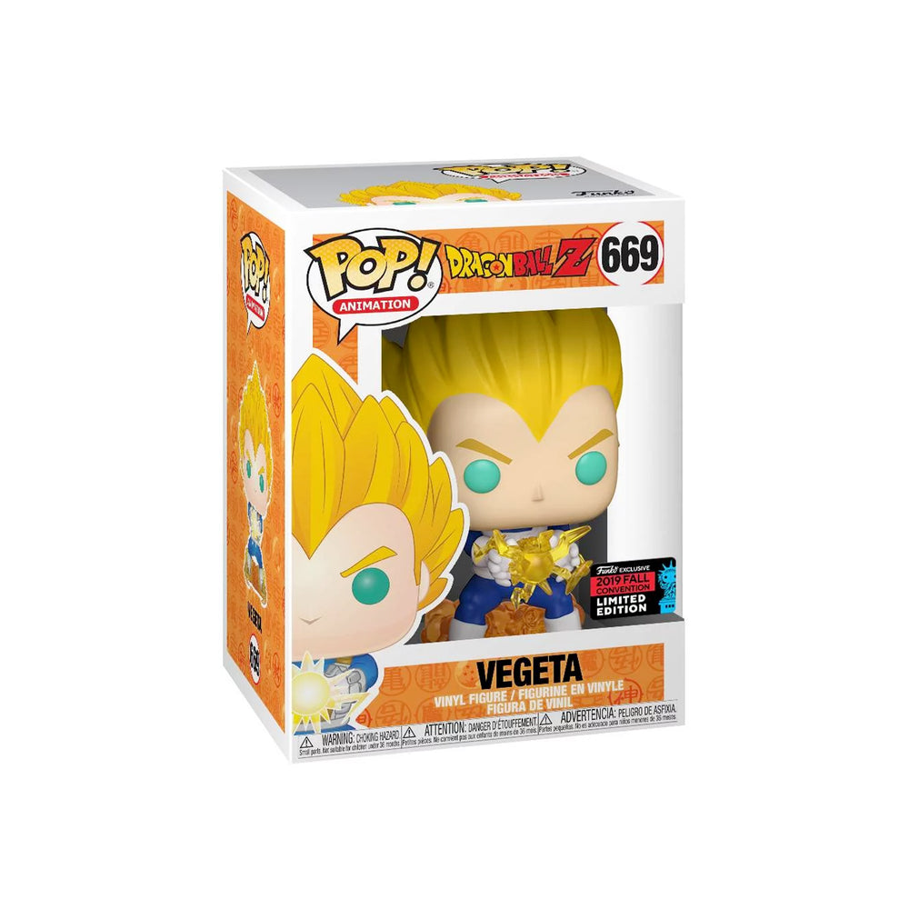 Funko Pop! Animation: Dragonball Z - Final Flash Vegeta, Fall Convention Exclusive