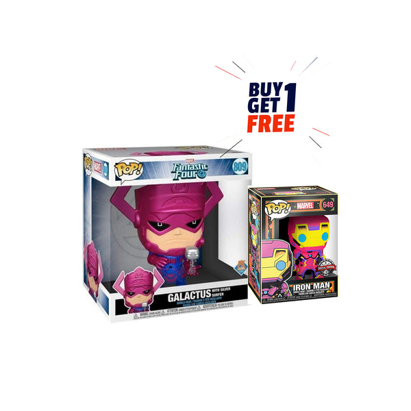 Marvel: Fantastic Four - 10 inch Galactus w/ Silver Surfer PX Exclusive Funko Pop! [Buy 1 Get 1 Free]