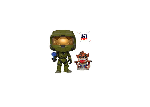 Halo Master Chief with Cortana Action Figure Funko Pop! [Buy 1 Get 1 Free]