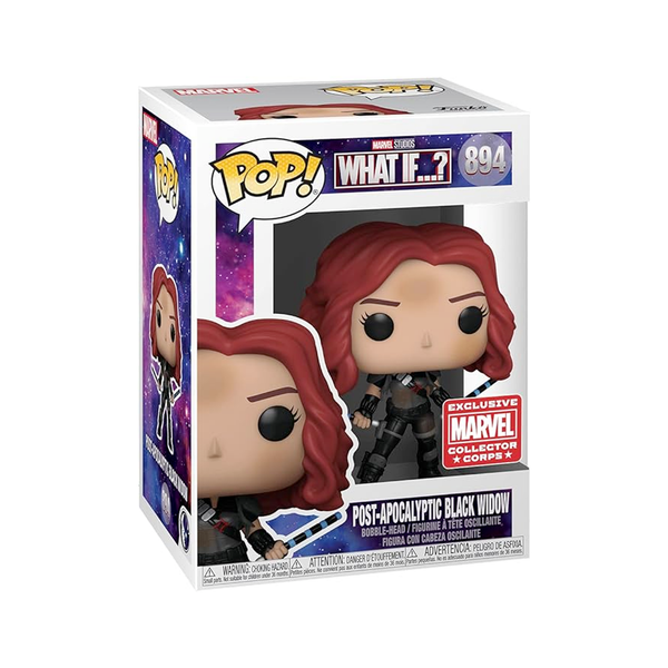 Funko Pop! Marvel What If? Post-Apocalyptic Black Widow Collector Corps #894