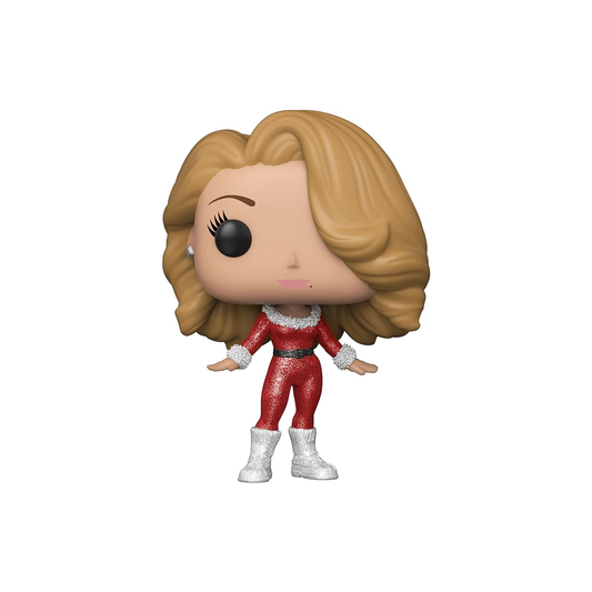 Funko Pop! Rocks: Mariah Carey Christmas - Diamond Glitter (DGLT) (Amazon Exclusive) #85