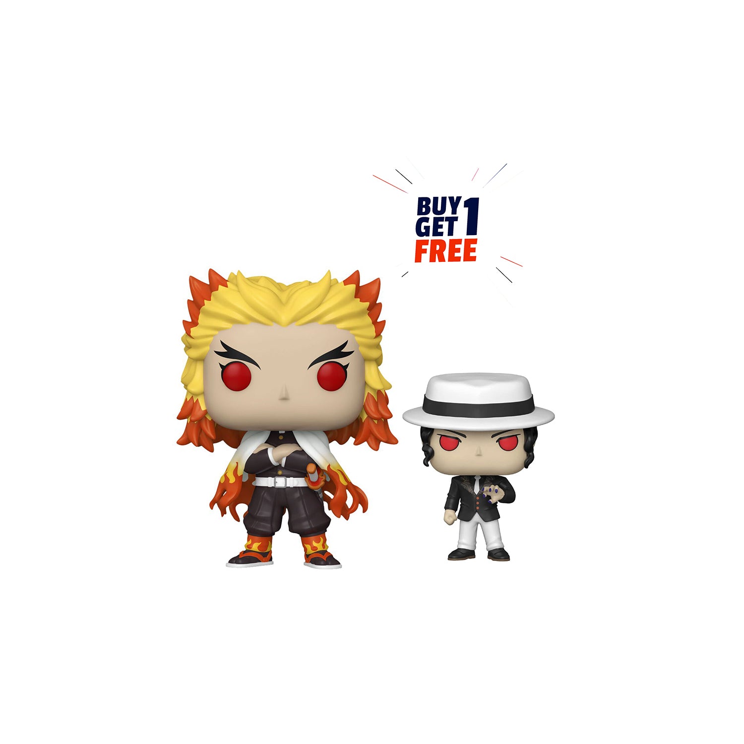  Funko POP! Animation: Demon Slayer - Rengoku Kyojuro (Glow in  The Dark) Special Edition Exclusive Vinyl Figure : Toys & Games