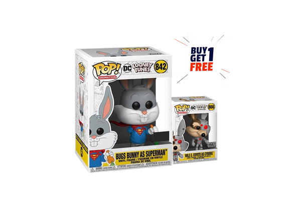 DC Looney Tunes - Bugs Bunny as Superman Funko POP! Action Figure [Buy 1 Get 1 Free]