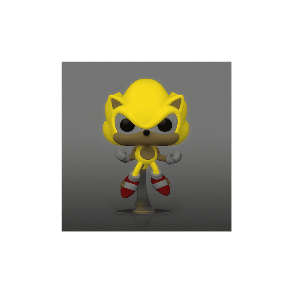 Funko POP! Games: Sonic The Hedgehog - Super Sonic First Appearance (Summer Convention 2022 Glow in The Dark Exclusive) #877
