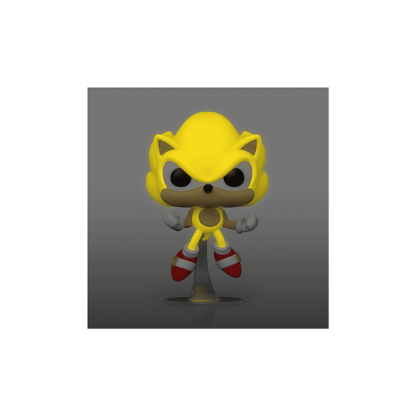Funko POP! Games: Sonic The Hedgehog - Super Sonic First Appearance (Summer Convention 2022 Glow in The Dark Exclusive) #877