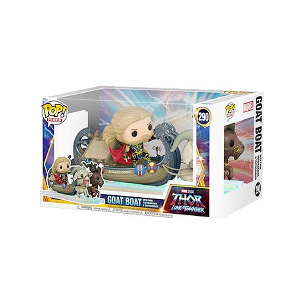 Funko Pop! Ride Super Deluxe: Marvel's Thor: Love and Thunder - The Goat Boat #290