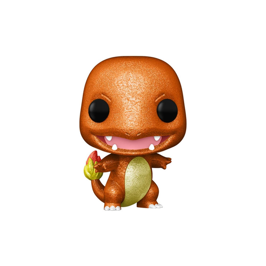 Pop! Pokemon 455- Charmander Diamond Glitter Vinyl Figure (2021 Spring Convention Exclusive) (Exclusive Collection)