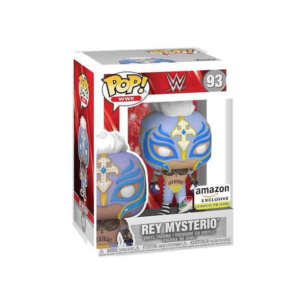 WWE: Rey Mysterio, Glow in The Dark, Action Figure funko Pop!
