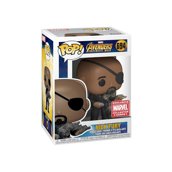 Funko Pop! Marvel Collector Corps Exclusive End Credits Nick Fury #694