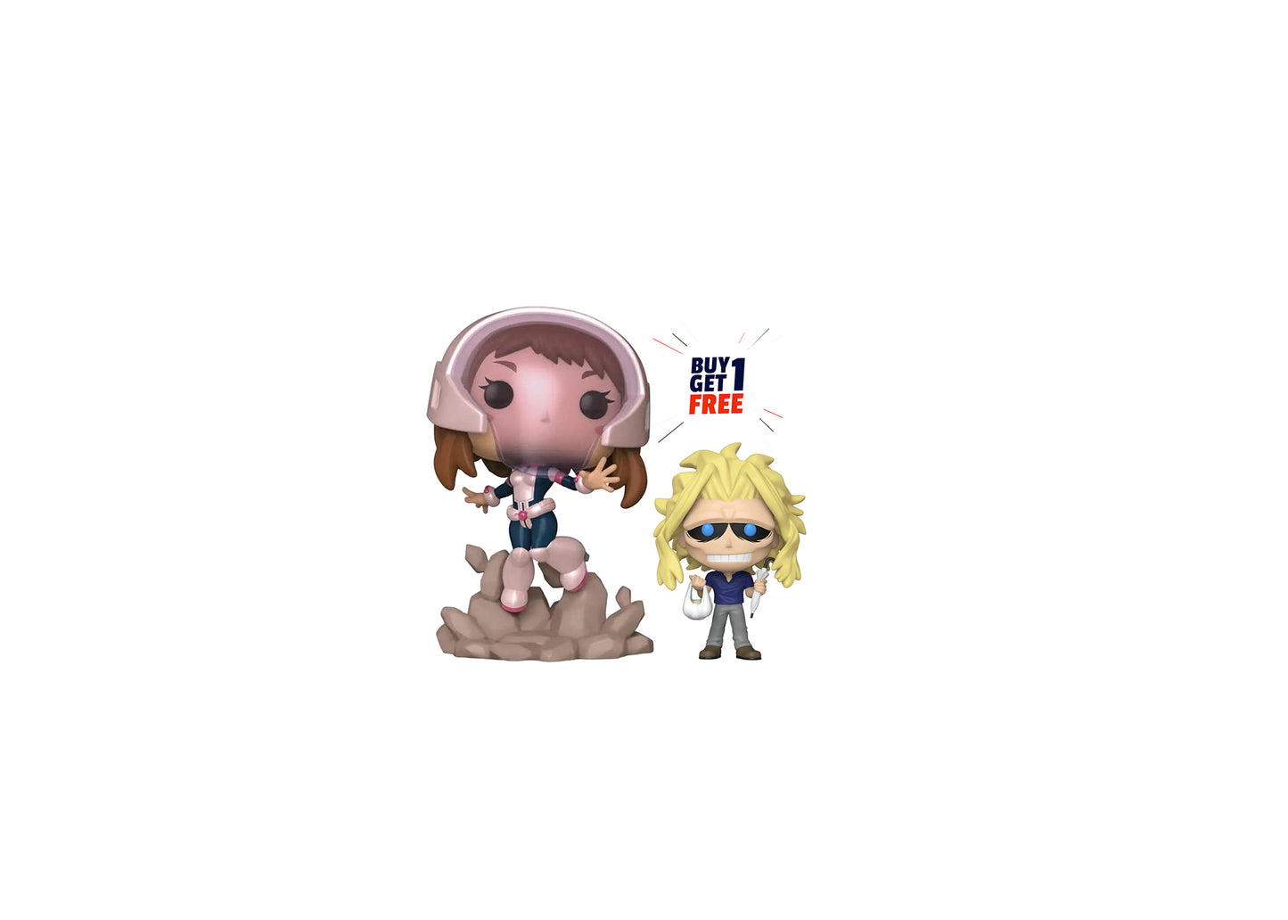 My Hero Academia - Ochaco Uraraka Action Figure funko Pop! [Damaged Box 7/10] [Buy 1 Get 1 Free]